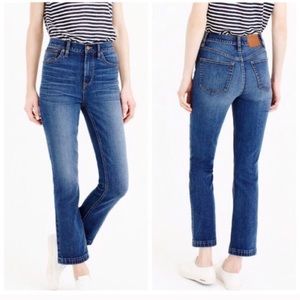 J Crew Billie Demi Boot Crop Jeans